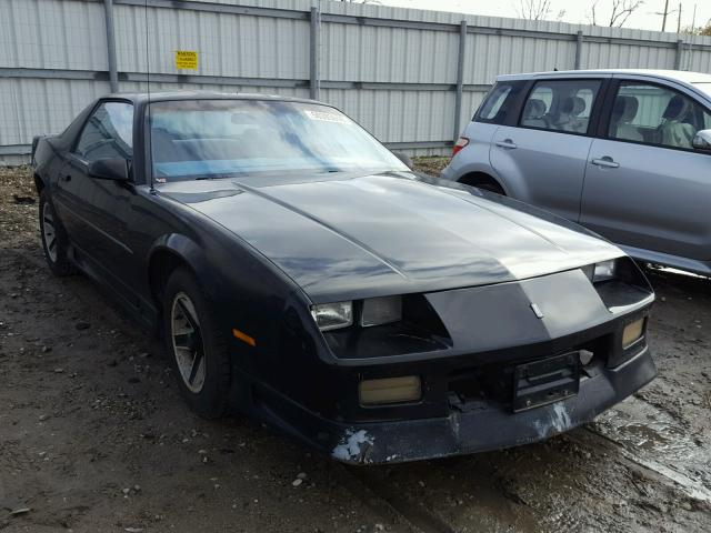 1G1FP23T6ML157410 - 1991 CHEVROLET CAMARO RS BLACK photo 1