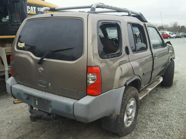 5N1ED28Y31C511942 - 2001 NISSAN XTERRA XE GOLD photo 4