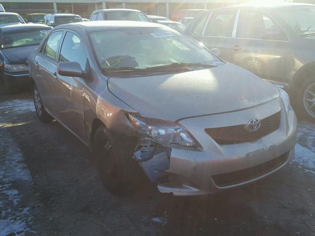 1NXBU4EEXAZ267676 - 2010 TOYOTA COROLLA BA GOLD photo 1