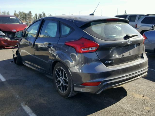 1FADP3K28FL369361 - 2015 FORD FOCUS SE GRAY photo 3