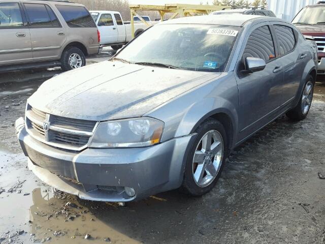 1B3LD76M68N694360 - 2008 DODGE AVENGER R/ SILVER photo 2