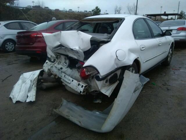 1MEFM55S2YA638244 - 2000 MERCURY SABLE LS P WHITE photo 4