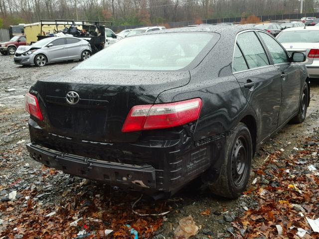 4T1BE46K59U317672 - 2009 TOYOTA CAMRY BASE BLACK photo 4