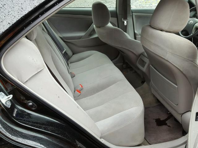 4T1BE46K59U317672 - 2009 TOYOTA CAMRY BASE BLACK photo 6