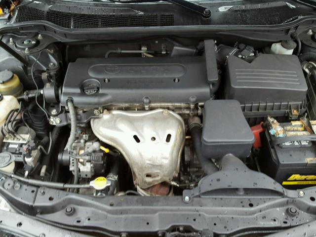 4T1BE46K59U317672 - 2009 TOYOTA CAMRY BASE BLACK photo 7