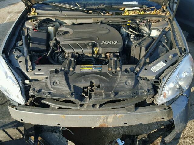 2G1WT58K989255213 - 2008 CHEVROLET IMPALA LT GRAY photo 7