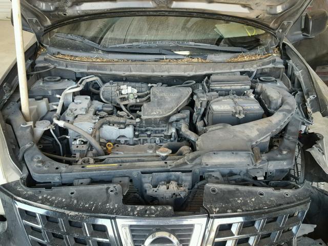 JN8AS58T89W049939 - 2009 NISSAN ROGUE S BLACK photo 7