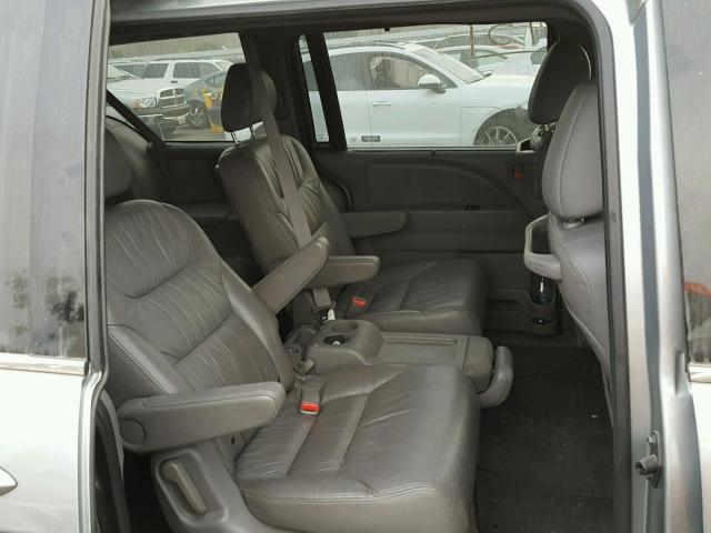 5FNRL38658B039141 - 2008 HONDA ODYSSEY EX SILVER photo 6