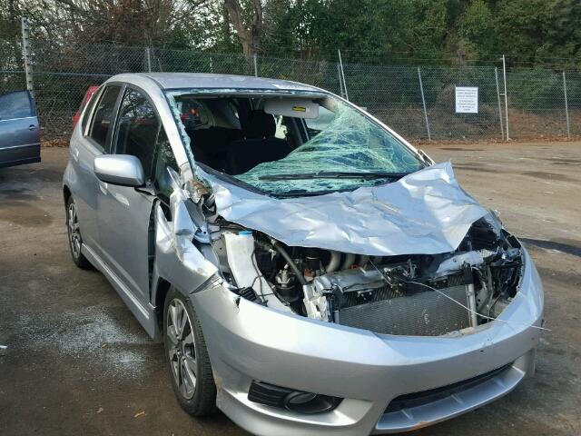 JHMGE8H50DC029810 - 2013 HONDA FIT SPORT SILVER photo 1