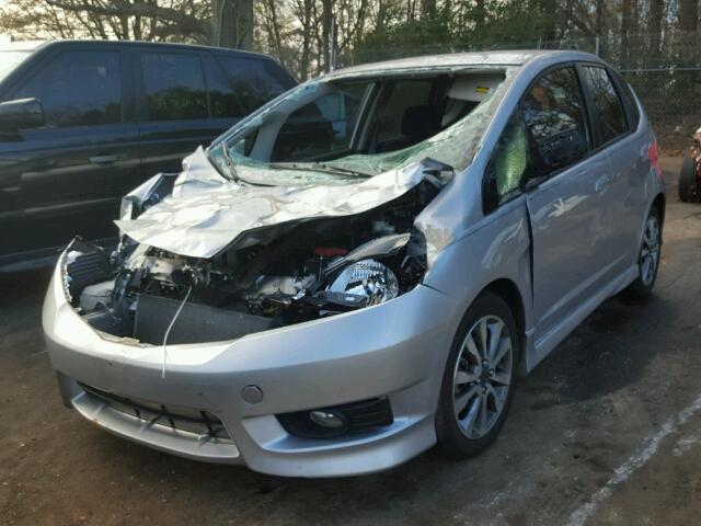 JHMGE8H50DC029810 - 2013 HONDA FIT SPORT SILVER photo 2