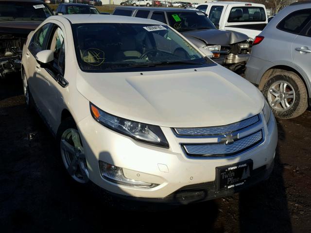 1G1RD6E47DU138801 - 2013 CHEVROLET VOLT WHITE photo 1