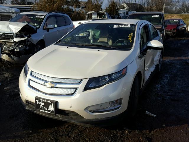 1G1RD6E47DU138801 - 2013 CHEVROLET VOLT WHITE photo 2