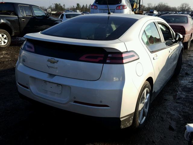 1G1RD6E47DU138801 - 2013 CHEVROLET VOLT WHITE photo 4