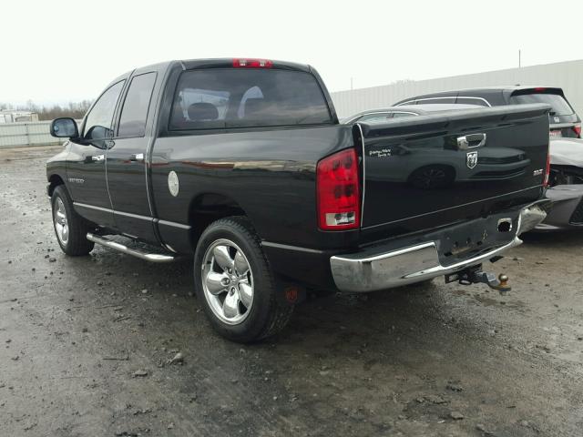 1D7HA18NX6S642802 - 2006 DODGE RAM 1500 S BLACK photo 3