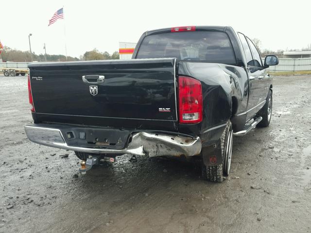 1D7HA18NX6S642802 - 2006 DODGE RAM 1500 S BLACK photo 4