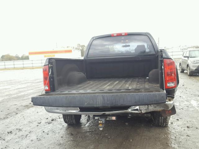 1D7HA18NX6S642802 - 2006 DODGE RAM 1500 S BLACK photo 9