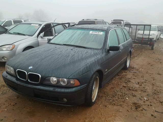 WBADS43411GD86180 - 2001 BMW 525 IT AUT GREEN photo 2