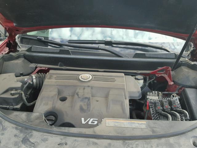 3GYFNEEY2BS566173 - 2011 CADILLAC SRX PERFOR RED photo 7