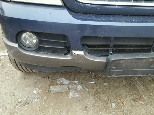 1FMZU73K44ZA51452 - 2004 FORD EXPLORER X BLUE photo 9