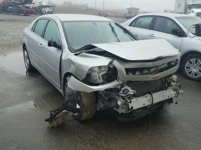 1G1ZA5EU1CF399458 - 2012 CHEVROLET MALIBU LS SILVER photo 1