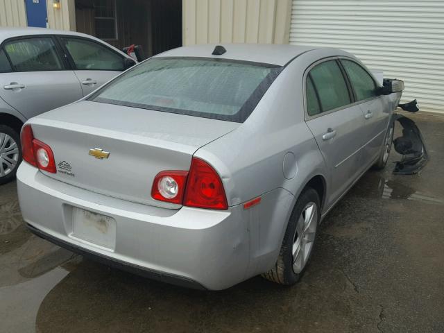 1G1ZA5EU1CF399458 - 2012 CHEVROLET MALIBU LS SILVER photo 4