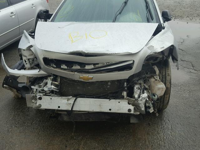 1G1ZA5EU1CF399458 - 2012 CHEVROLET MALIBU LS SILVER photo 9