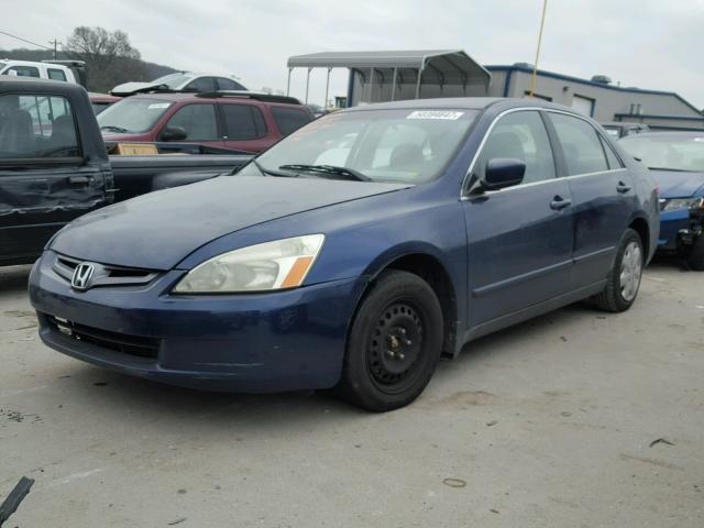 1HGCM56384A170964 - 2004 HONDA ACCORD LX BLUE photo 2