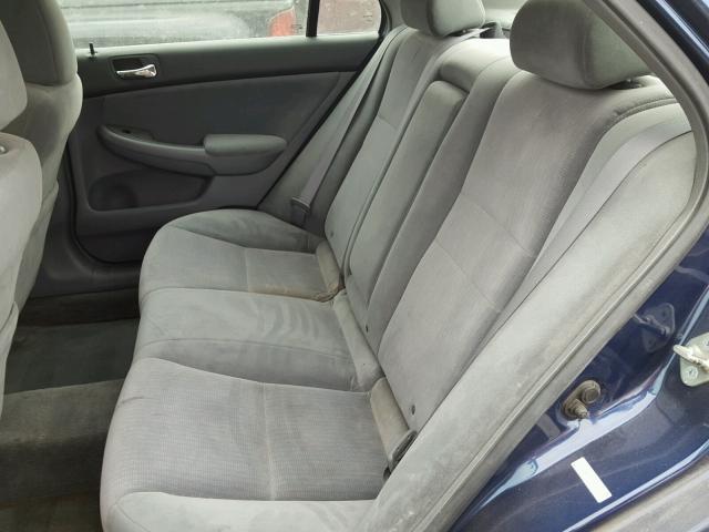 1HGCM56384A170964 - 2004 HONDA ACCORD LX BLUE photo 6