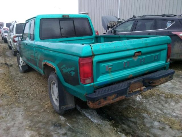 1FTCR15X8NTA88753 - 1992 FORD RANGER SUP GREEN photo 3