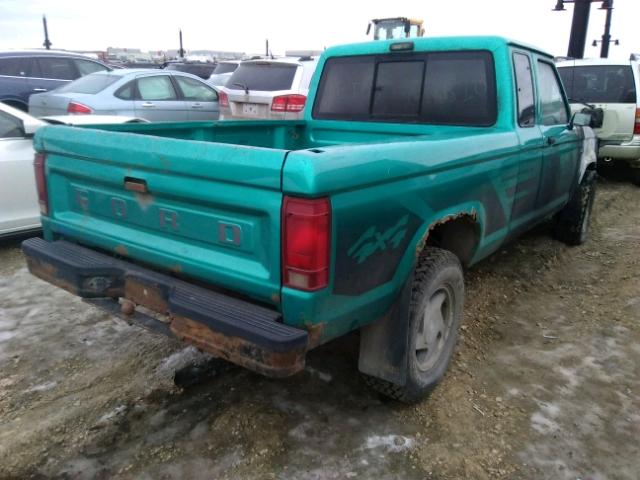 1FTCR15X8NTA88753 - 1992 FORD RANGER SUP GREEN photo 4