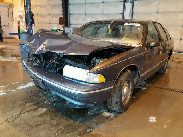 1G1BN53E9PR108565 - 1993 CHEVROLET CAPRICE CL GREEN photo 2