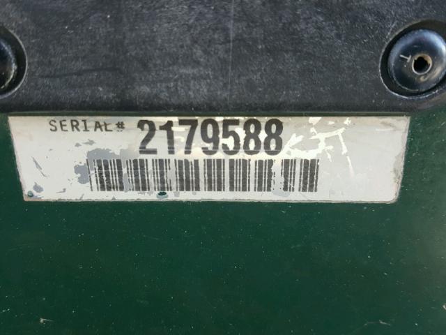 2179588 - 2004 GOLF CART GREEN photo 10