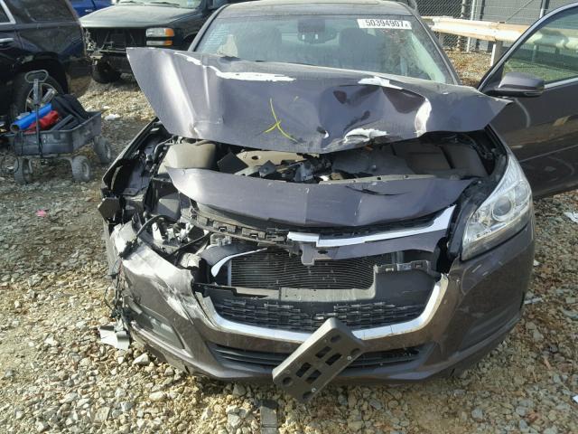 1G11C5SL3FF238696 - 2015 CHEVROLET MALIBU 1LT იასამნისფერი ფოტო 7