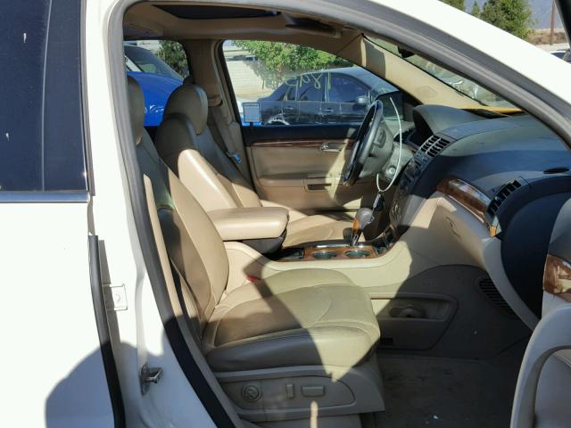 5GZER23737J119664 - 2007 SATURN OUTLOOK XR თეთრი ფოტო 5