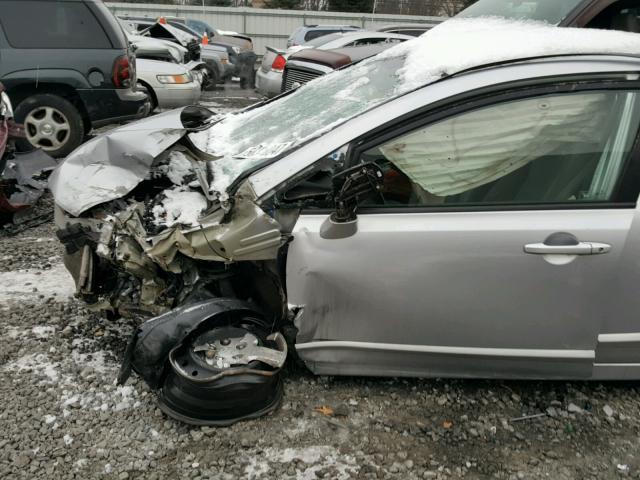 2HGFA16579H341292 - 2009 HONDA CIVIC LX SILVER photo 9