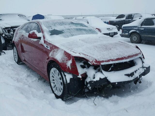 1G6DS1ED2B0124533 - 2011 CADILLAC CTS PREMIU RED photo 1