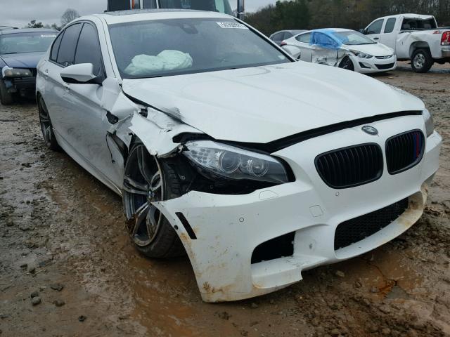 WBSFV9C51DC773614 - 2013 BMW M5 WHITE photo 1