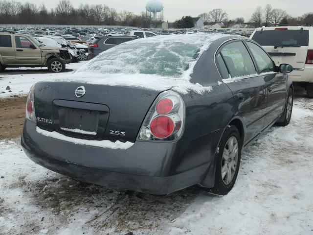 1N4AL11D16N373312 - 2006 NISSAN ALTIMA S GRAY photo 4