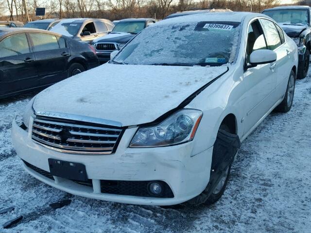 JNKAY01F17M453674 - 2007 INFINITI M35 BASE WHITE photo 2