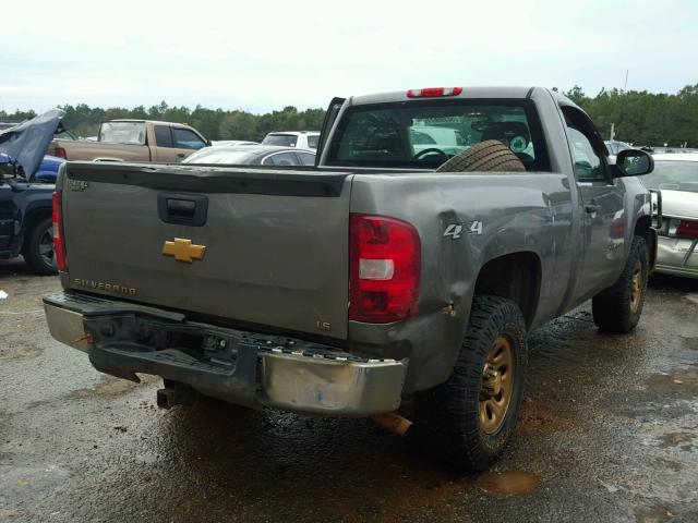 1GCNKPE00DZ345757 - 2013 CHEVROLET SILVERADO GRAY photo 4