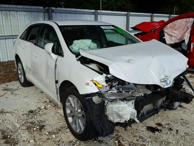 4T3ZA3BB2BU046786 - 2011 TOYOTA VENZA BASE WHITE photo 1