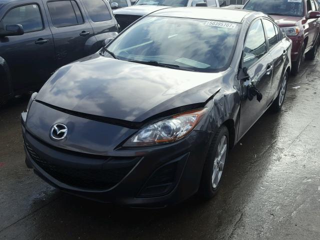 JM1BL1VF4B1410302 - 2011 MAZDA 3 I GRAY photo 2