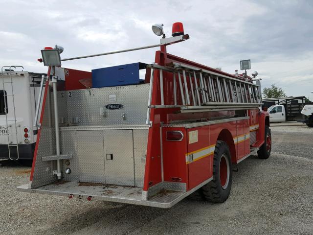 AA182KHB17979 - 1980 INTERNATIONAL FIRE TRUCK  RED photo 4