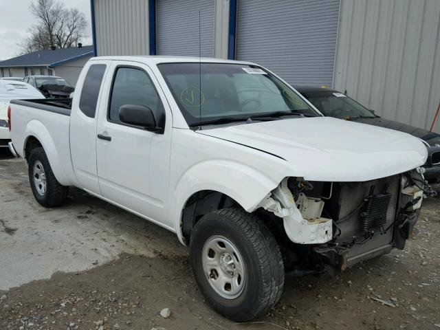 1N6BD06T55C444153 - 2005 NISSAN FRONTIER K WHITE photo 1