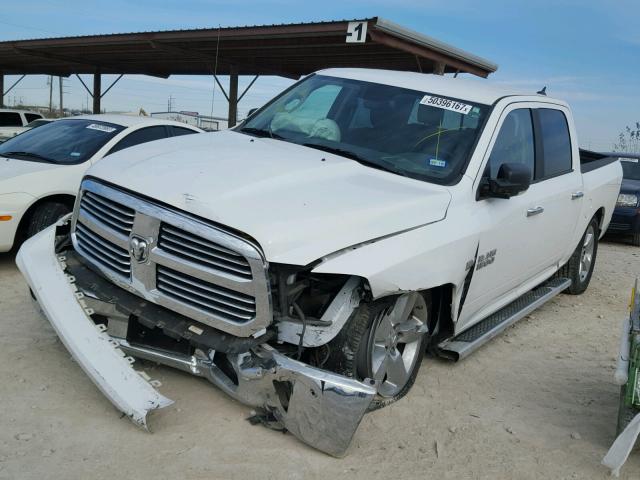 1C6RR6LT1FS755152 - 2015 RAM 1500 SLT WHITE photo 2