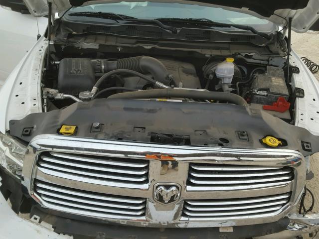 1C6RR6LT1FS755152 - 2015 RAM 1500 SLT WHITE photo 7