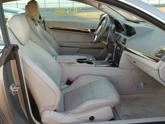 WDDKJ5KB6CF176561 - 2012 MERCEDES-BENZ E 350 GRAY photo 5