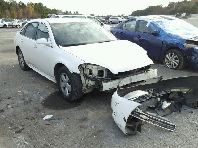 2G1WT57K891208823 - 2009 CHEVROLET IMPALA 1LT WHITE photo 1