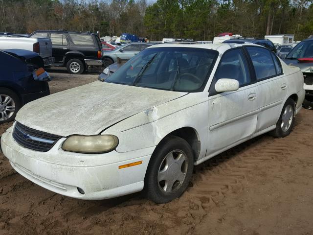 1G1NE52J5Y6276394 - 2000 CHEVROLET MALIBU LS WHITE photo 2