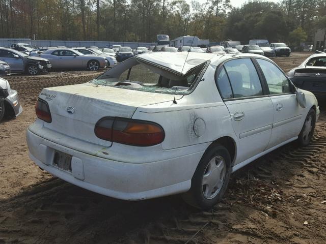 1G1NE52J5Y6276394 - 2000 CHEVROLET MALIBU LS WHITE photo 4